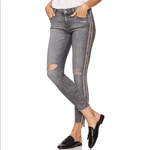Madison Denim Astor Jean with Track Stripe